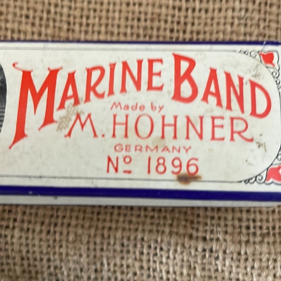 Hohner Marine Band No 1896 Harmonica a440 Key of C. Original box. - Picture 4 of 12